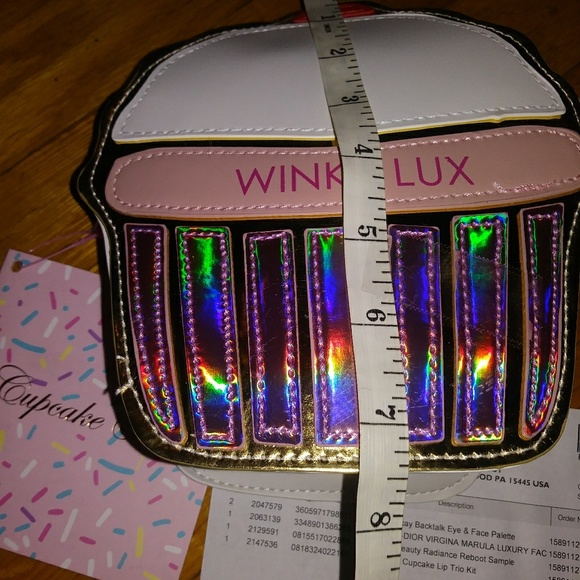 🍰🆕Winky Lux Cupcake bag & lip trio BRAND NEW - Picture 7 of 8